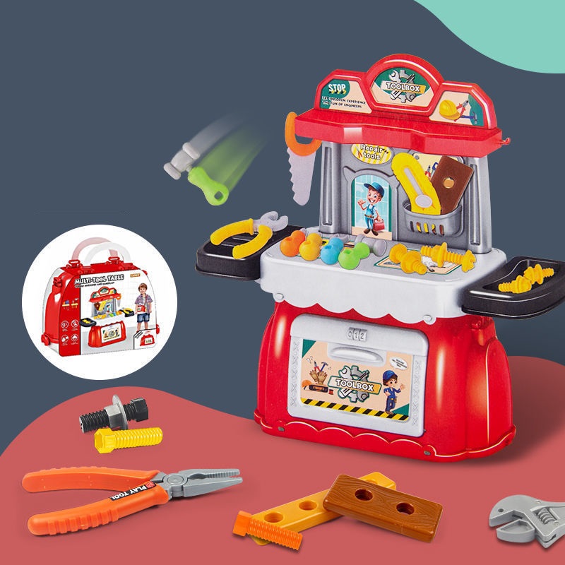 Забавные детские игрушки, инструмент для мастерской, игрушки, механик, набор инструментов для детей