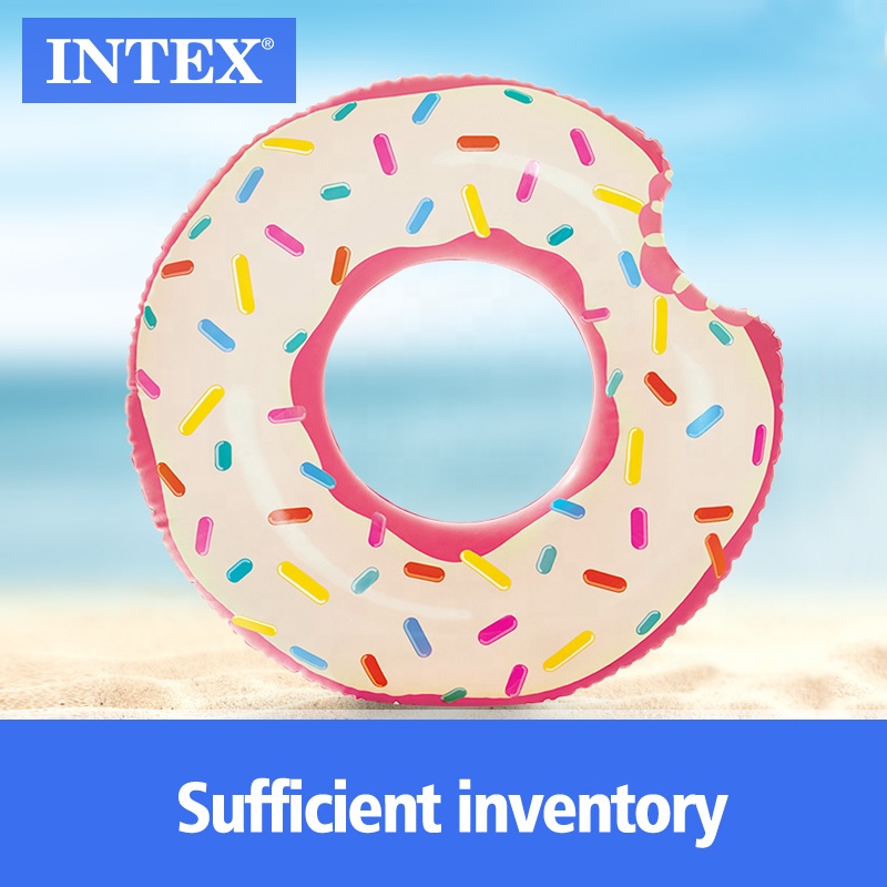 INTEX 56265 Радуга пончик трубка
