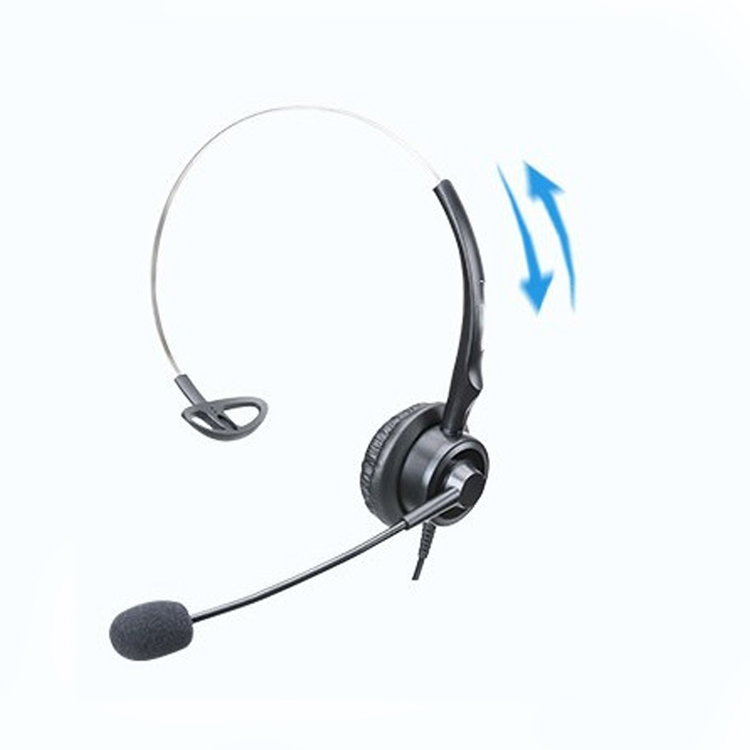 Проводная телефонная гарнитура logitech 3,5 мм voip agptek