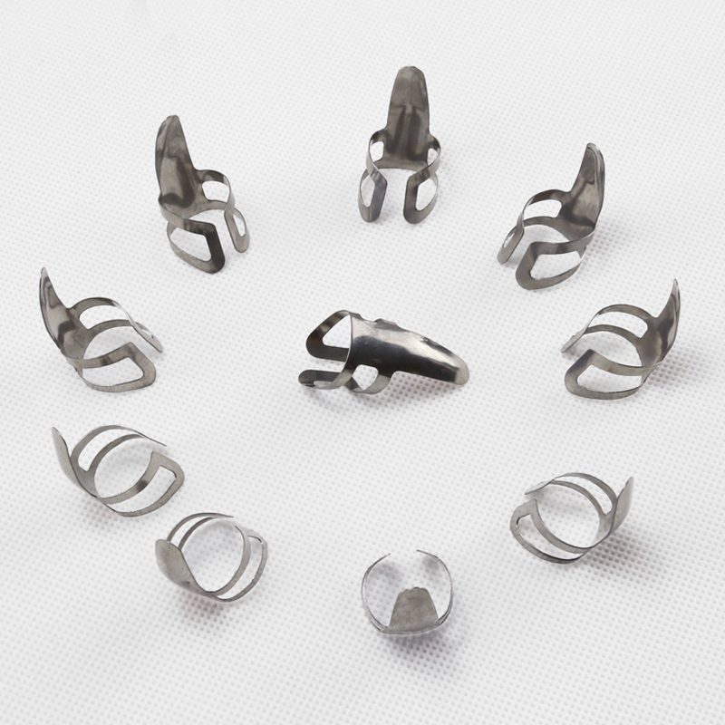 Stainless steel Guitar Index Finger Cots Metal guitar pick Finger size can be adjusted Sound bright