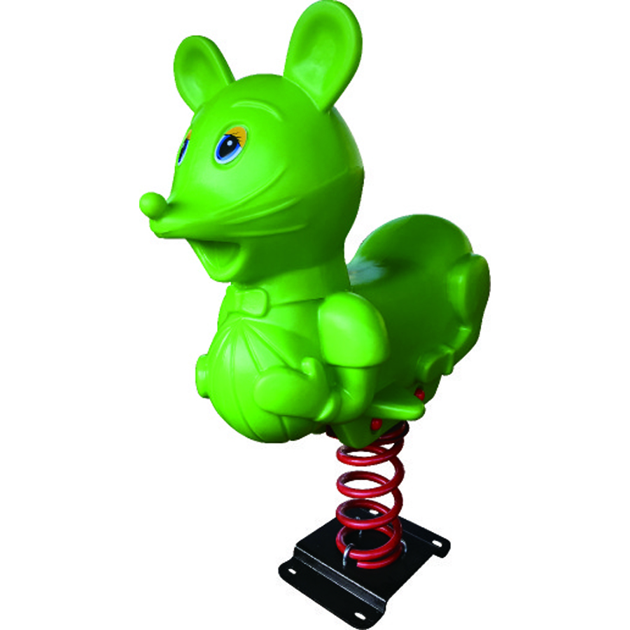 Colorful Animal style Children spring rider ride Plastic rider toys rocking horse