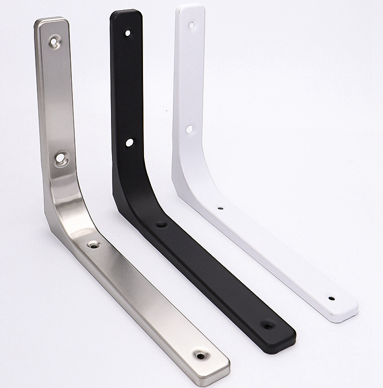 Stainless steel shelf wall-mounted brackets heavy duty shelf bracket metal triangle table bracket