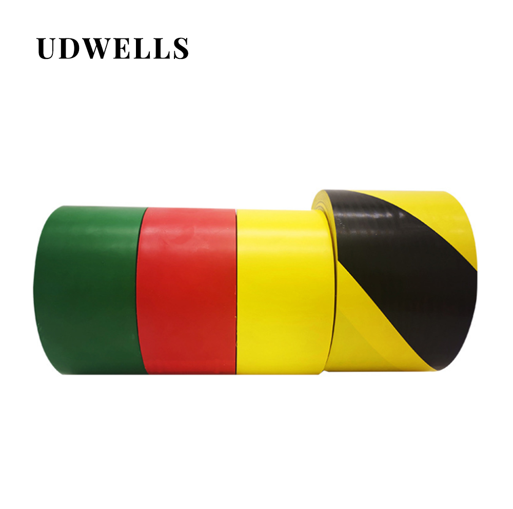 UDWELLS безопасная пластиковая предупреждающая лента светоотражающая светящаяся предупреждающая лента