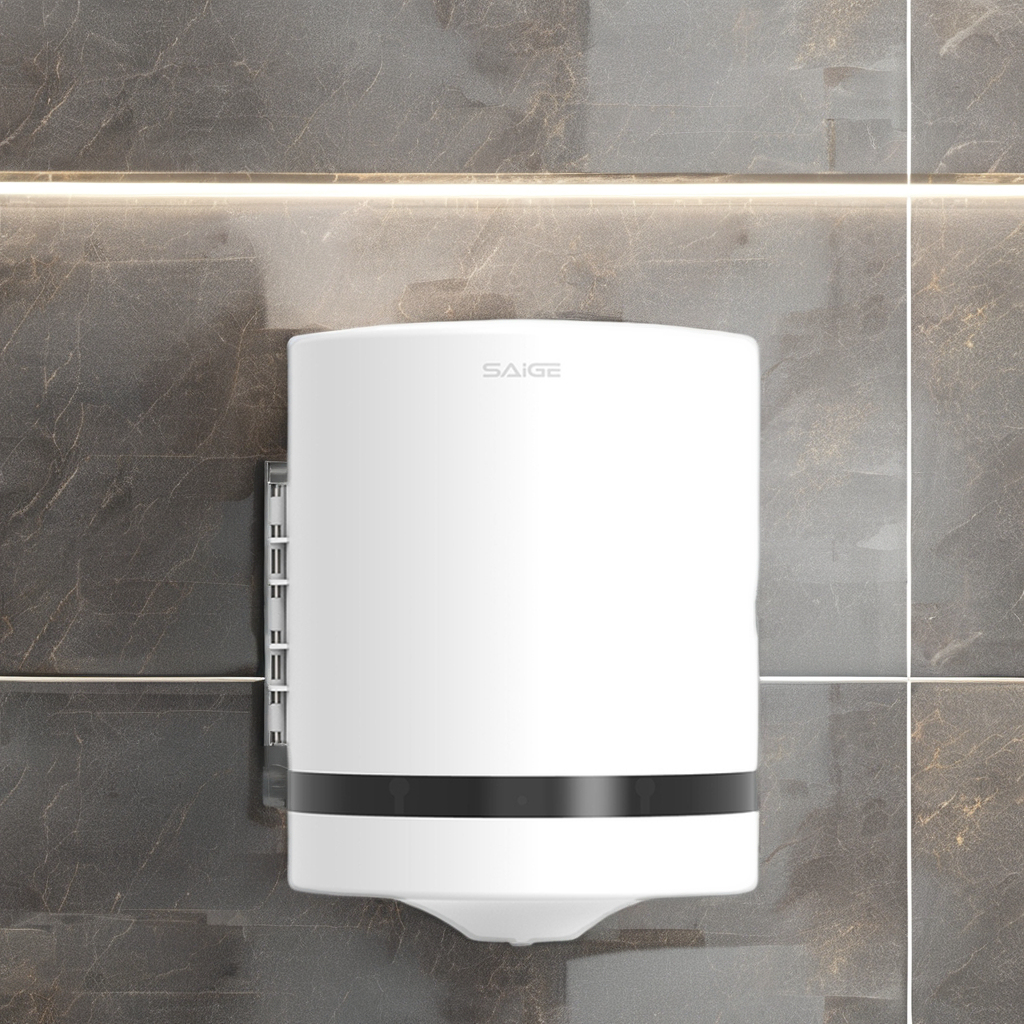 Modern Plastic Wall Mount Wet Paper Towel Dispenser Home Bathroom Toilet Paper Holder