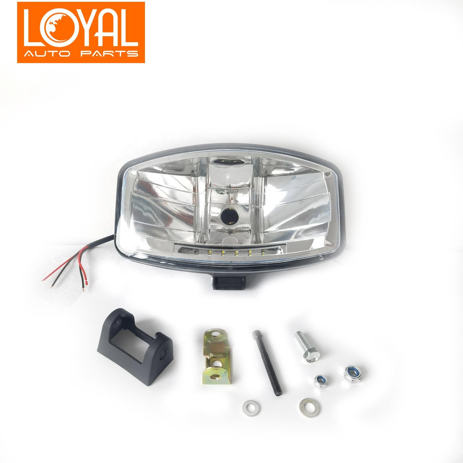 Truck Head Light Hel Jumbo 320 FF Long Distance Spot Lights Set H7 + W5W with LED top lamp for benz volvo scania truck