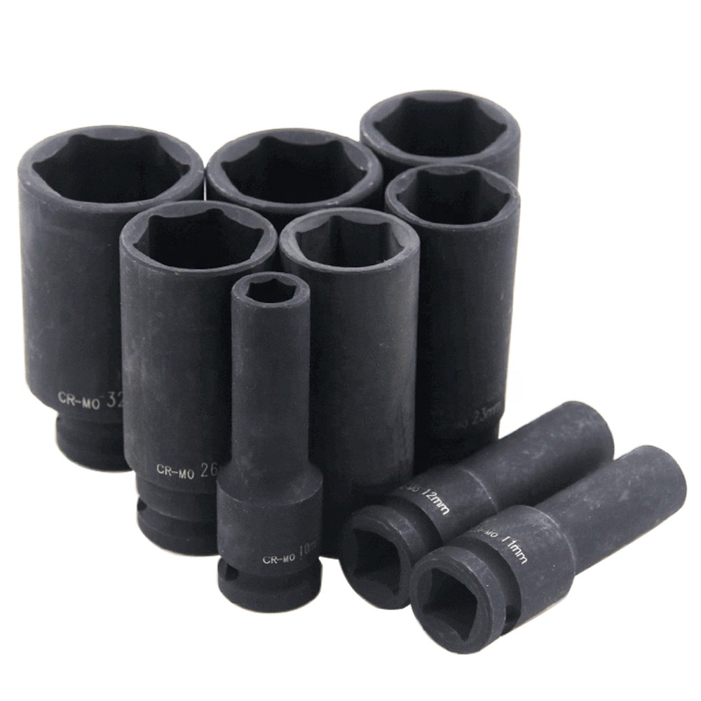 Ударная розетка Dr. Extra Long, 1/2 дюйма, 6-24 мм