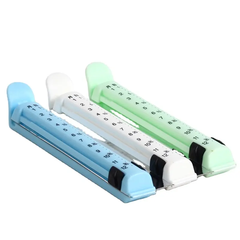 Plastic Clamps Colorful with Date for Baking Bread Coffee Bag Food Clips