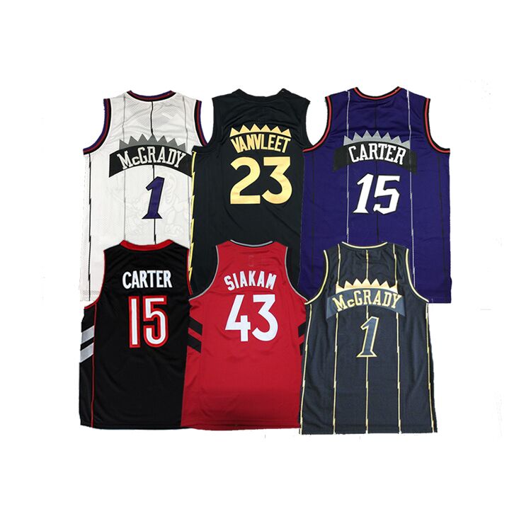Баскетбольная форма с вышивкой логотипа McGRADY CARTE SIAKAM, баскетбольная майка