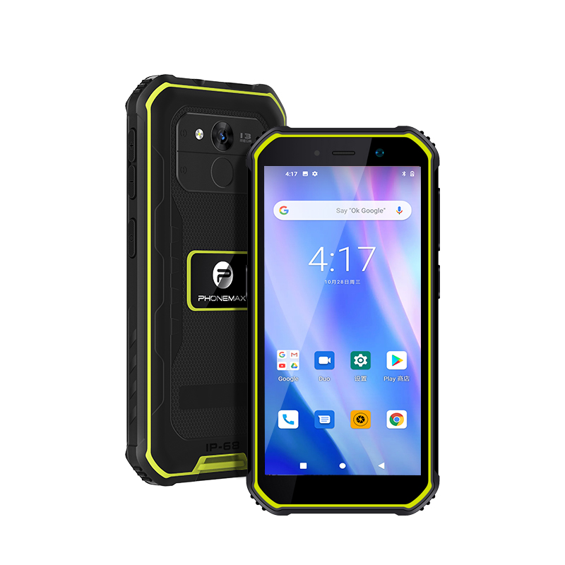 Смартфон IP68 Android с высоким разрешением ручные устройства прочный ударопрочный смартфон