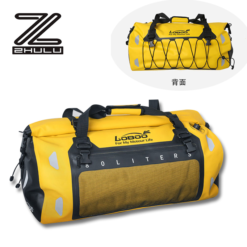 Горячая Распродажа китайская фабрика OEM Водонепроницаемая 40L 50L 66L 90L мотоциклетная задняя Сумка