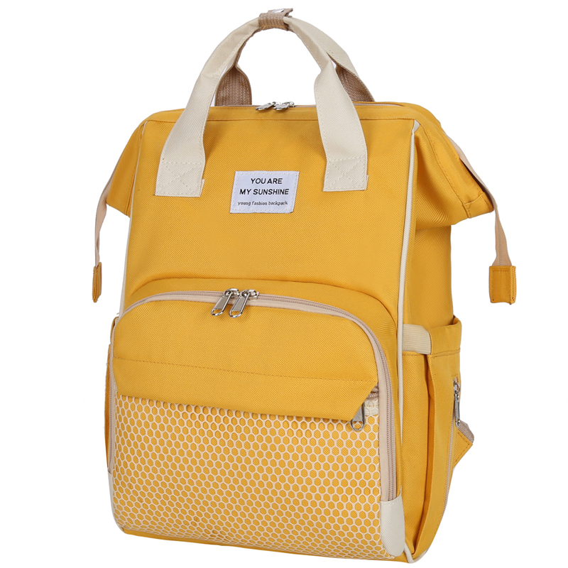 Wholesale baby things caddy organizer mummy travel nappy bag tote Fashion diaper bag backpack