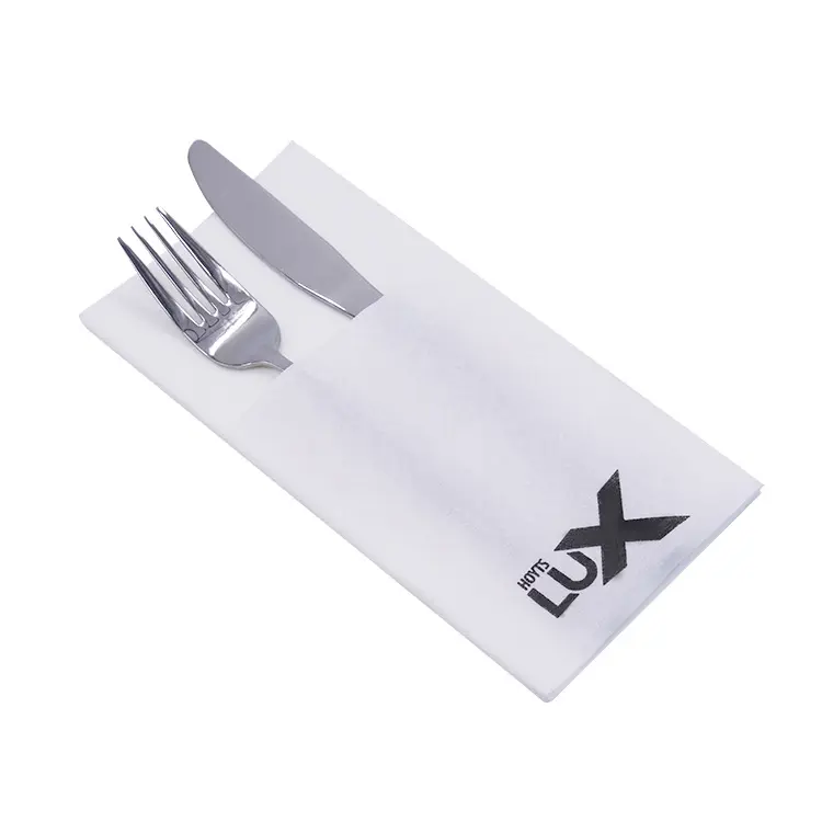 Serviettes Printed Airlaid napkins 40*40cm 1 ply with Logo