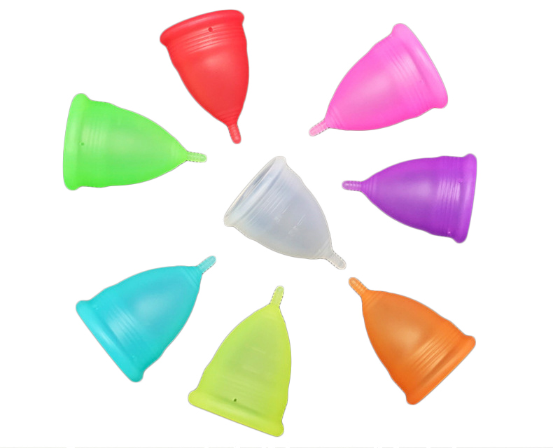 Brand Legend Wholesale Original Solid Color Organic 100% Medical Silicone Menstrual Cups Reusable Cylinder Packaging