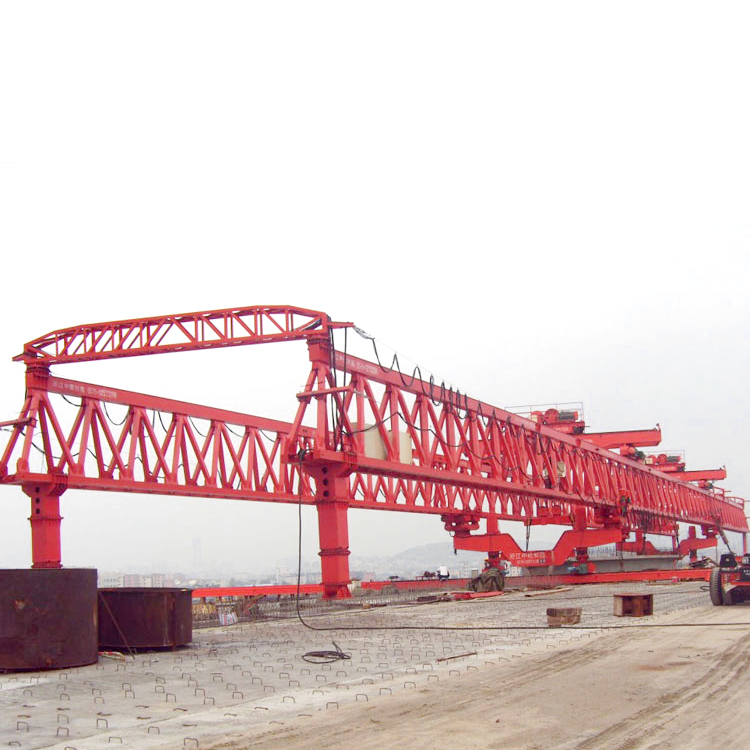 truss type 100 ton segment launching girder gantry crane for highway construction