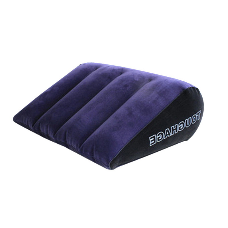 Ninghao Sex Pillow Bed Air Blow Body Support Pads Triangle Pillow Wedge Ramp Cushion Position Adult Furniture Sex Furniture