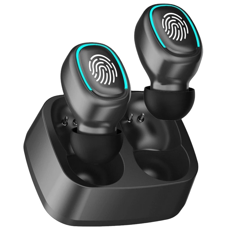 Беспроводная Bluetooth-гарнитура с сенсорным светом, высококачественные мини-наушники с защитой от пота, HD-звук, качественная стереогарнитура, Универсальная гарнитура