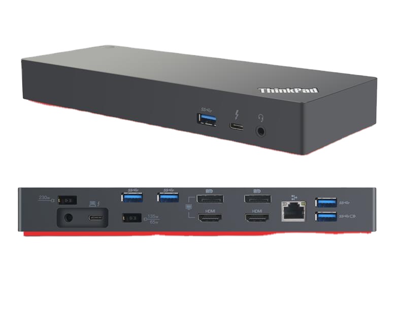 Thunderbolt 3 Usb 3,1 док-станция Usb ноутбук тип-c Usb док-станция для рабочая станция для Thinkpad