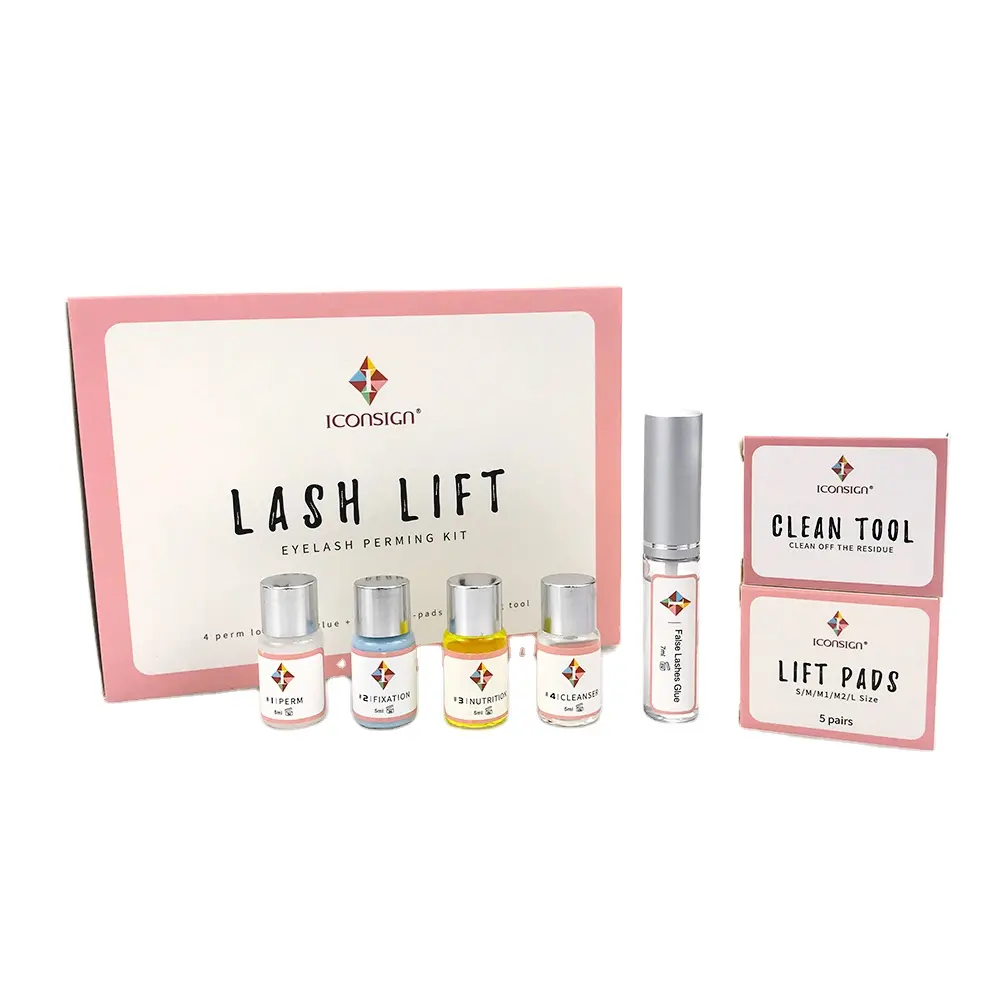 Drop Shipping Lash Lift Solution Eye Lashes Perm Eyelashes Kit Lifting Set Curl Easy Perm Lotion Accept OEM Make Eyelash Natural