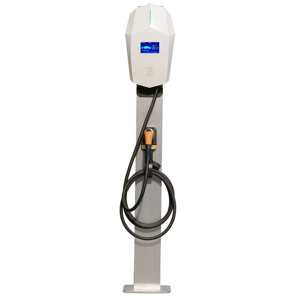 EV charging pile wall mounted electric car charger 5m cable enviroment friendly 1 MOQ to deliver in stock