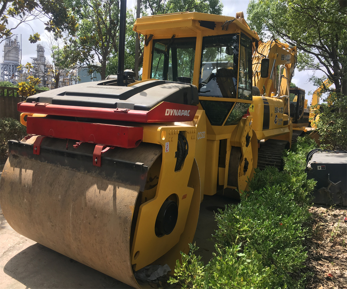 Hot Selling Dynapac roller cc522 cc622 cc421 cc211 Easy Maintenance 90kw 5 km/h Used Dynapac Road Roller XS223SX222 XS262 XS142