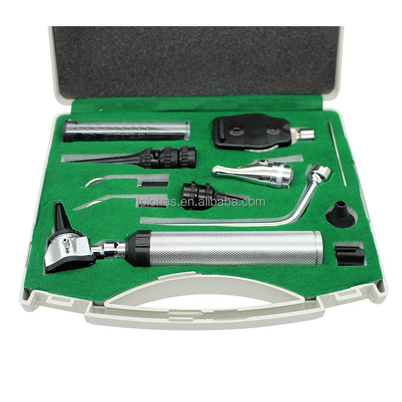 LHG01 Medical ENT Diagnostic Equipment Surgical Tools Diagnostic Set for Ear Nose Throat