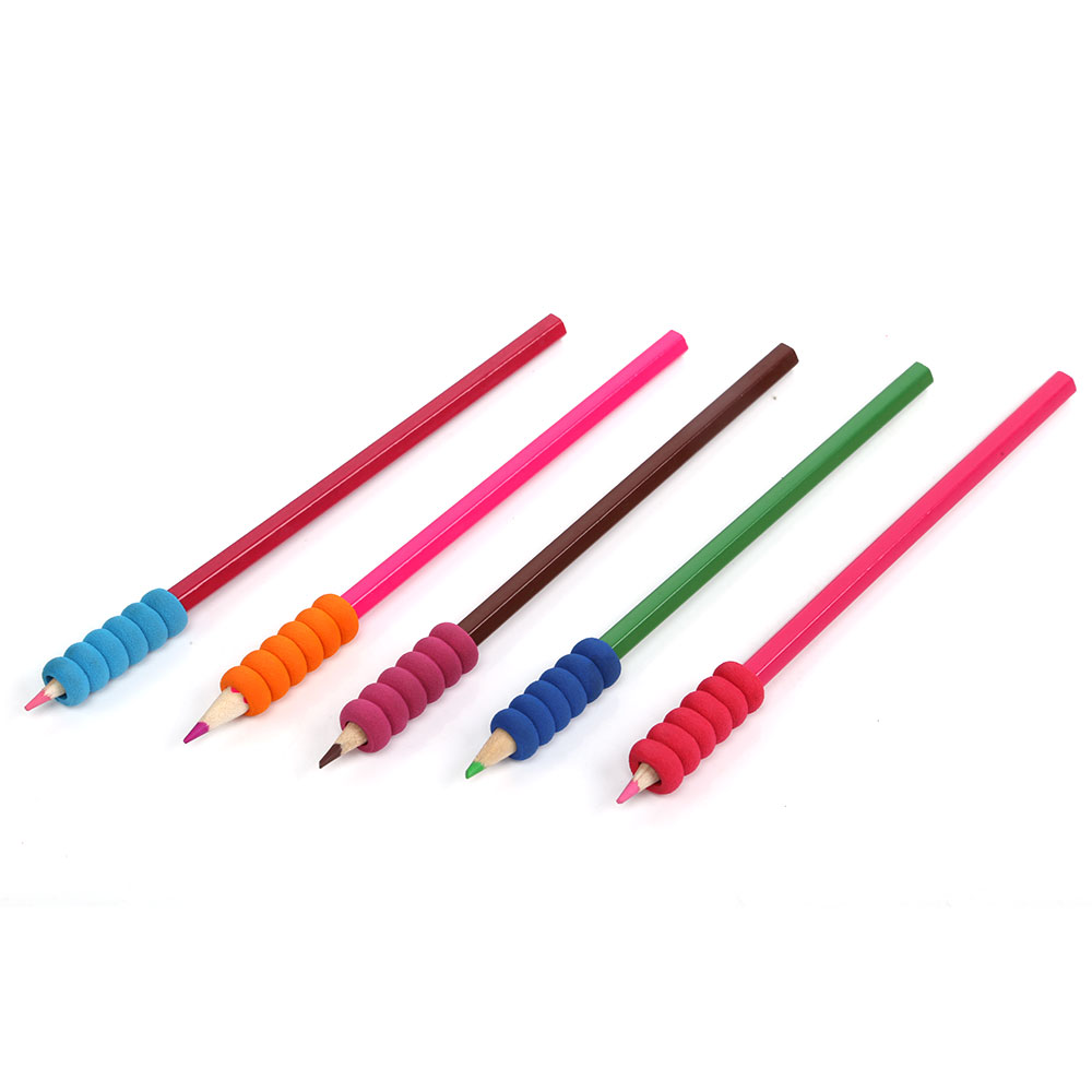 New type top sale preschool handwriting tool finger silicone pencil grips for kids handwriting set