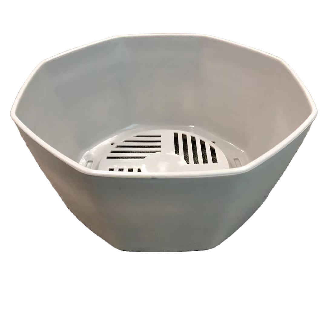 Potted grass plastic flower pots planters 17 cm