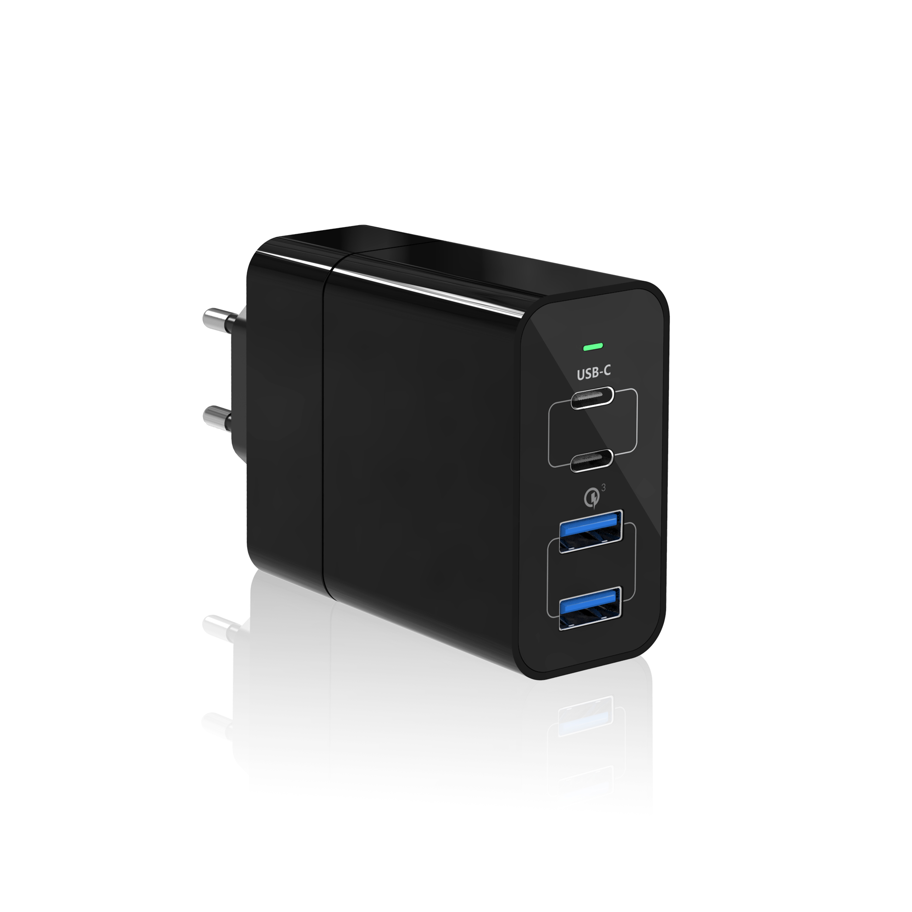 CE ROHS CUL FCC PSE 48w Type c USB PD зарядное устройство QC 3,0 Быстрая зарядка огнестойкий материал двойной USB быстрое зарядное устройство для мобильных устройств