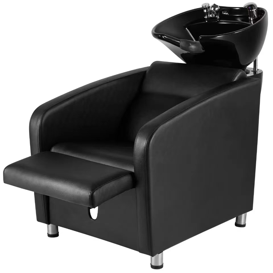 Professional hair salon furniture hairdressing shampoo bowl chair for hair cutting