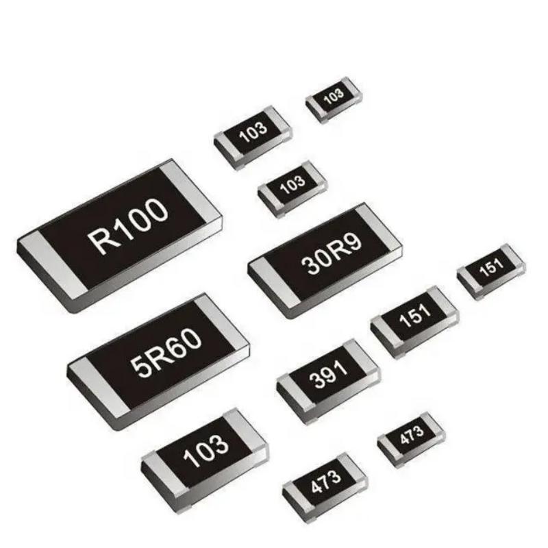 2512 8.2R 5, пассивные компоненты резистора, 0402 SMD 0201, 0603, 1206, 1210 1812 2010 2512 +/-5%, 0-10 м, СМД резистор
