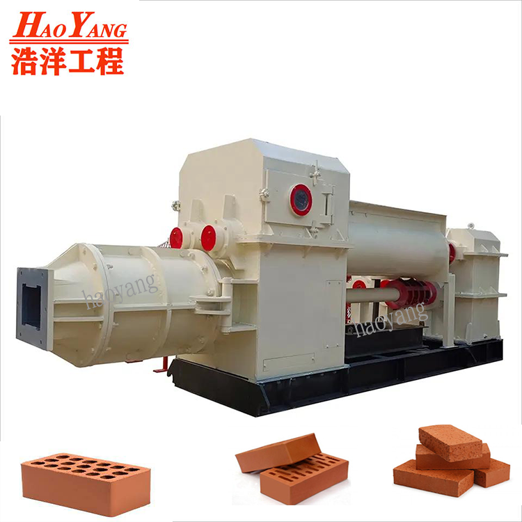 Professional high-end red brick machine manufacturer Global brick building base Shaanxi Meixian Haoyang mechanical brick machine