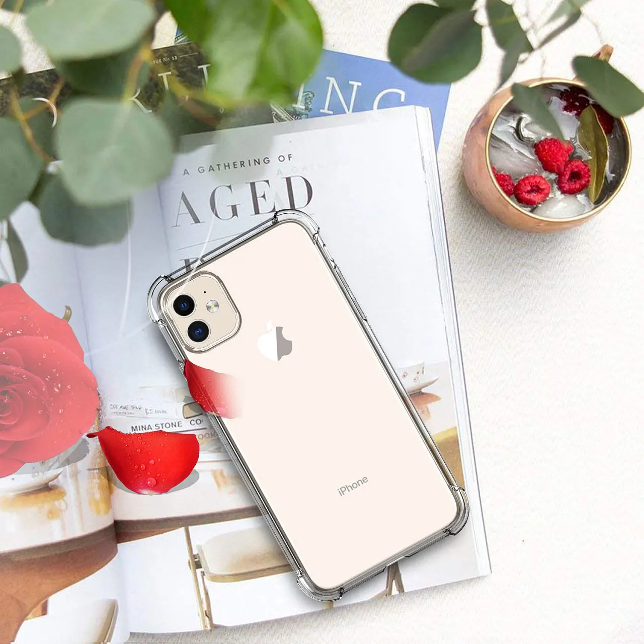 Прозрачный ударопрочный чехол из ТПУ для apple iphone 12 12 pro/12 max/12 pro max 5,4/6,1/6,7 дюймов