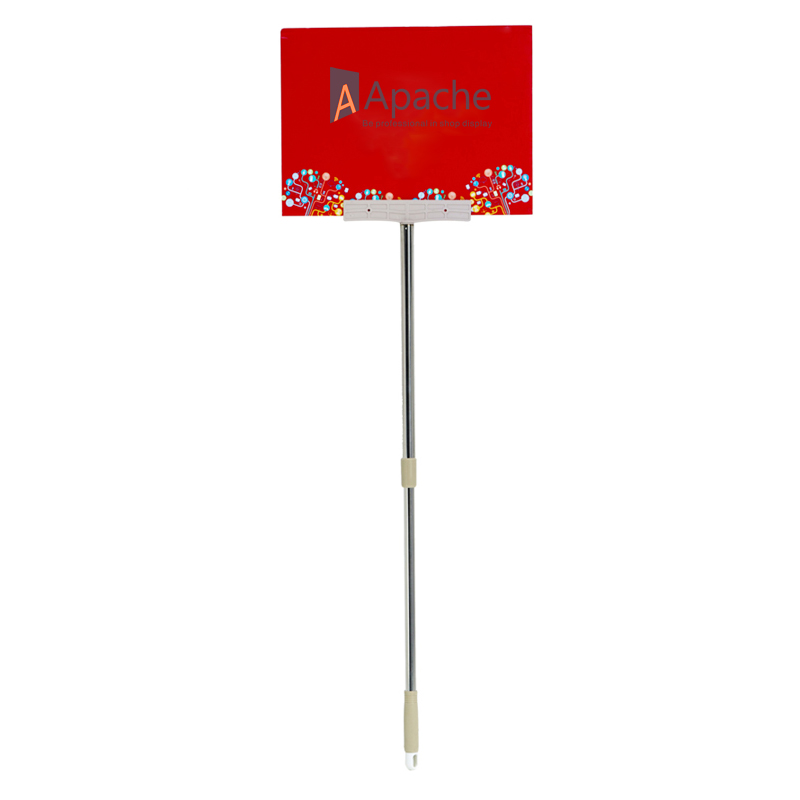 Easy Assembled Handle Poster Holder with Plastic Header