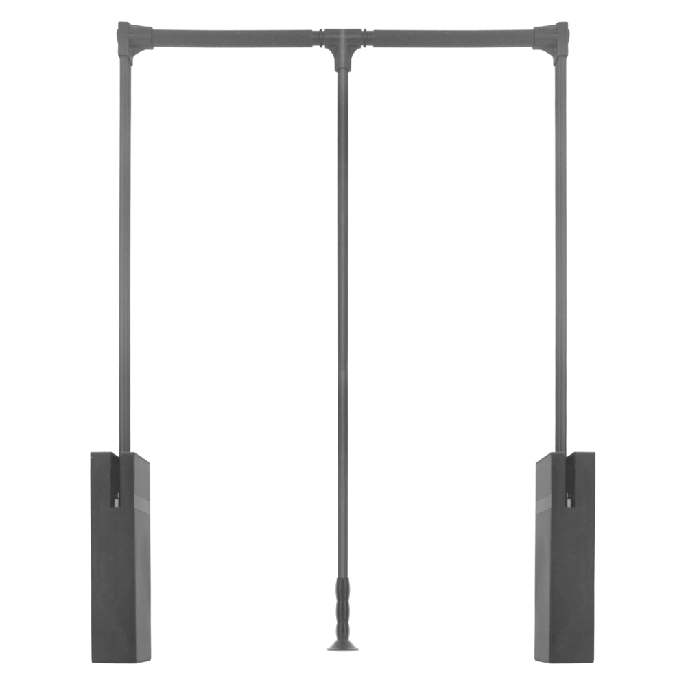 New Arrival Wardrobe Closet Accessories Automatic Soft Close Wardrobe Lifter Wardrobe Clothes Lift Pull Down Hanger Rail