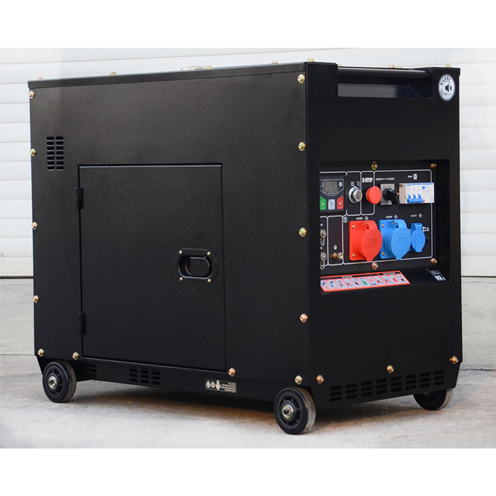 Япония Малый автоматический 5kva 3 фазы Звукоизолированные дизель-генератор denyo в 5kva для домой 5kva по доступной цене