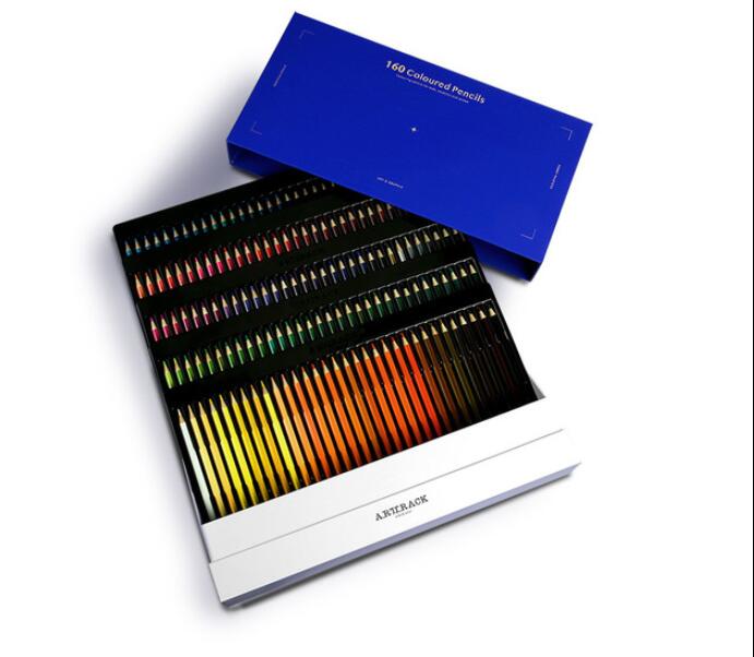 Private Label 72 120 160 Colors Art Supplies Drawing Pencils Set Professional Wholesale