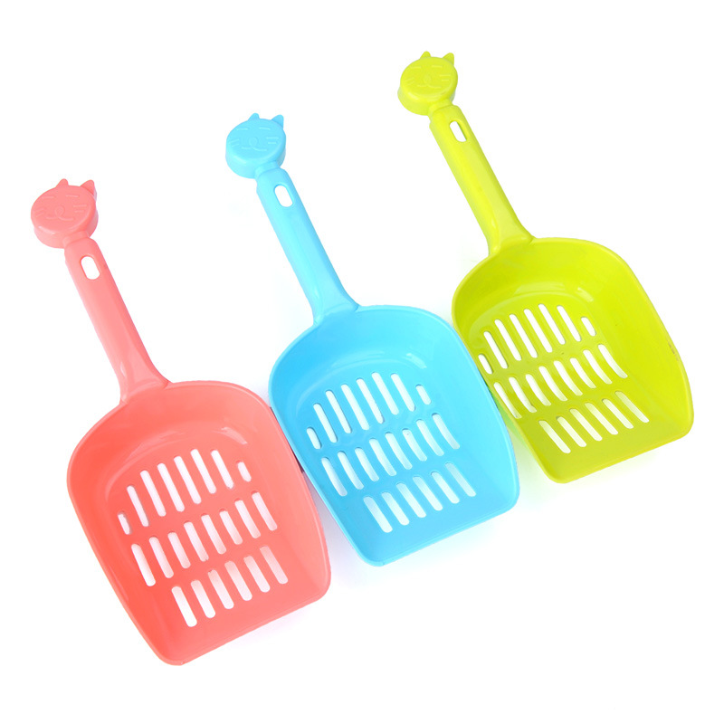 non stick large plastic pet cat litter scoop shovel