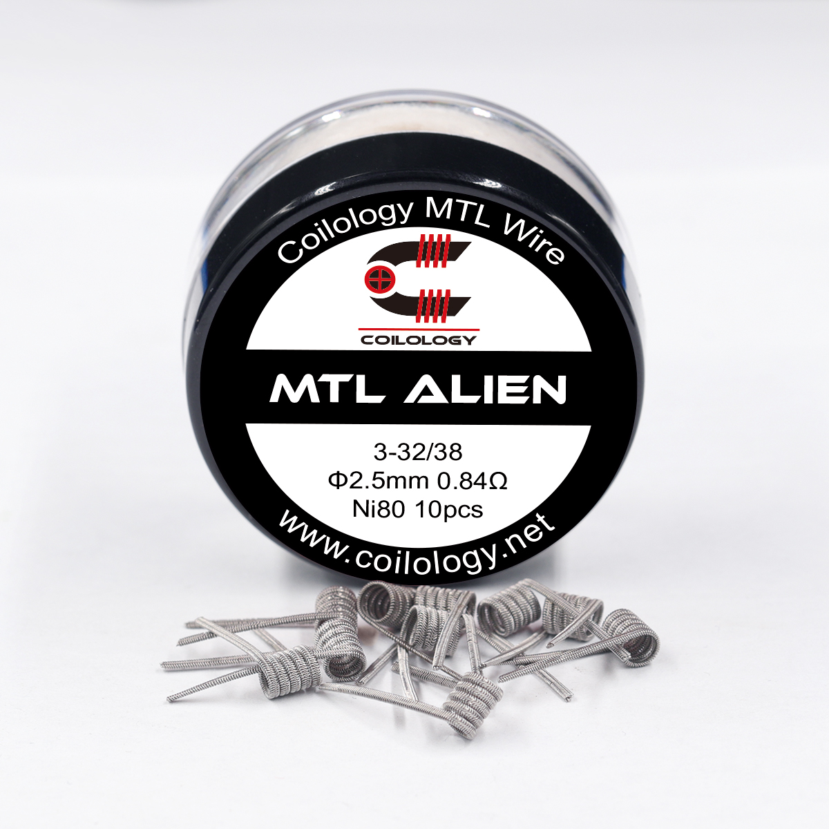 New Released Coilology MTL Alien prebuilt 10pcs/box coils for mtl tank
