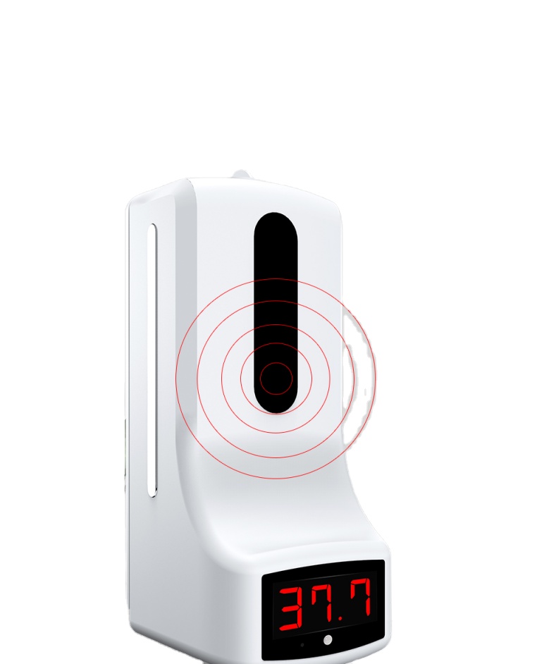 Supermarket China shop use ce certificate best quality Automatic temperature measuring and washing - free disinfection machine