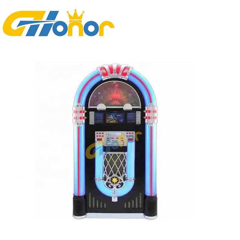 Wholesale Pprice Phonograph Colorful Lights CD Music Combo PLL FM Tuning MP3 Player Retro Machine CD Jukebox
