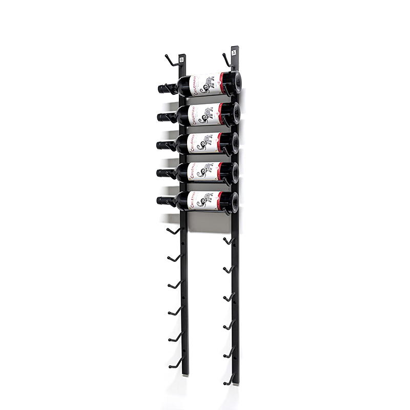 Minghou 12 bottle Custom logo modern commercial decorative wine rack