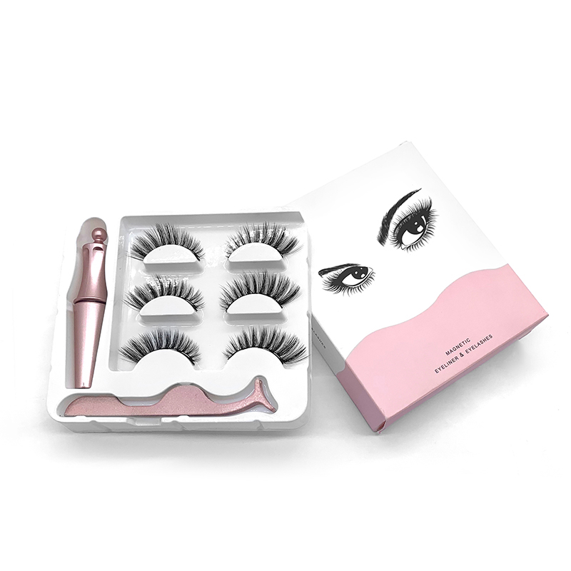 Оптовая продажа с завода, магнитные ресницы и подводка для глаз SY Lashes Shuying, магнитные ресницы на заказ с пинцетом