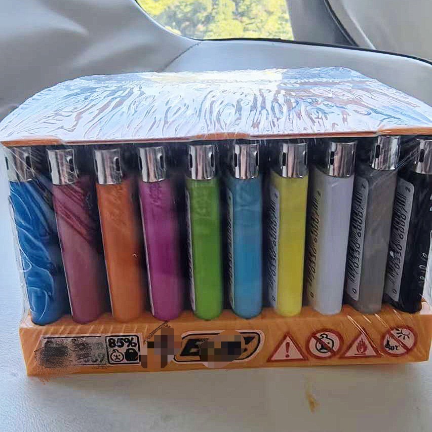 New Cheap Smoke Shop Supplies Gas Cigarette Lighter Custom Logo Smoking Accessories Vapers Lighters in Stock