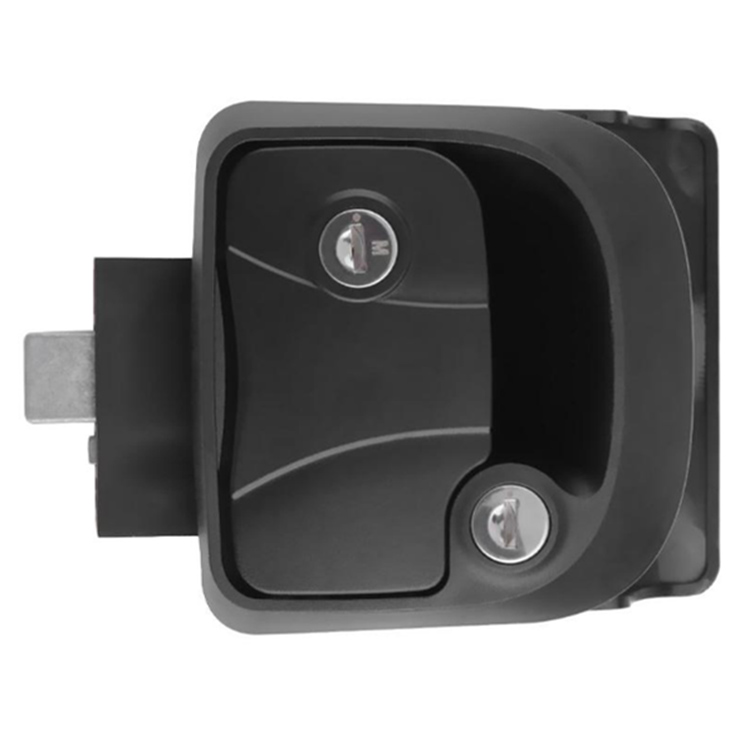 Deadbolt Entry Door Lock for RV Travel Trailer Polar Black