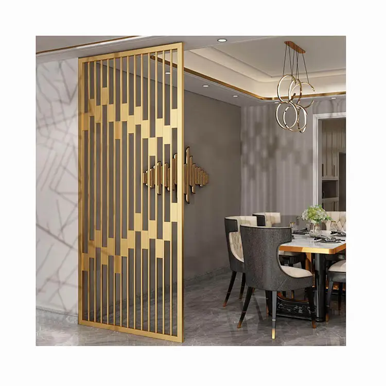 Custom Laser Cut Metal Screen Divider Room Metal Screen, Corten Steel Decorative Screen