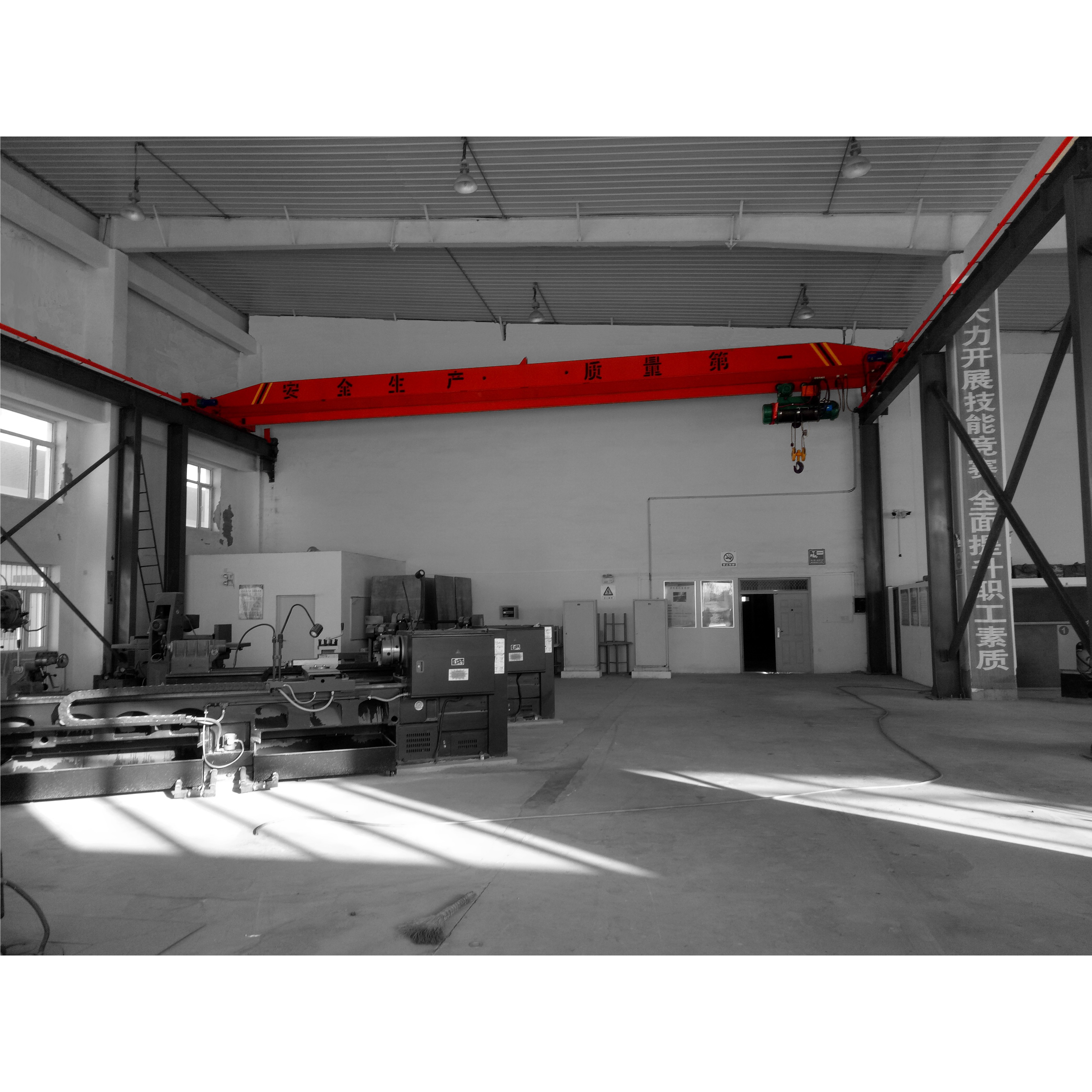 SDCrane China Superior Quality Long Life Single Girder Beam Overhead Crane For Manufacturing Plant