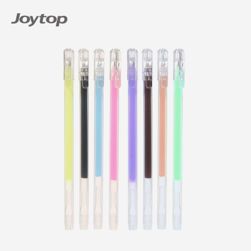 Разноцветная гелевая ручка-хайлайтер Joytop с пластиковым корпусом, 0,5 мм