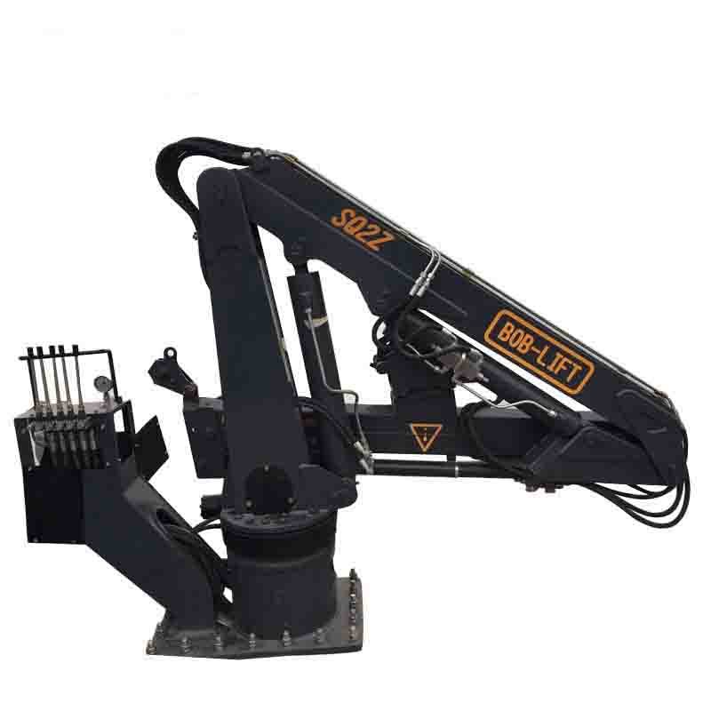 BOB LIFT 2 Ton Electric Hydraulic Ship Telescopic Loading Arm Marine Deck Crane