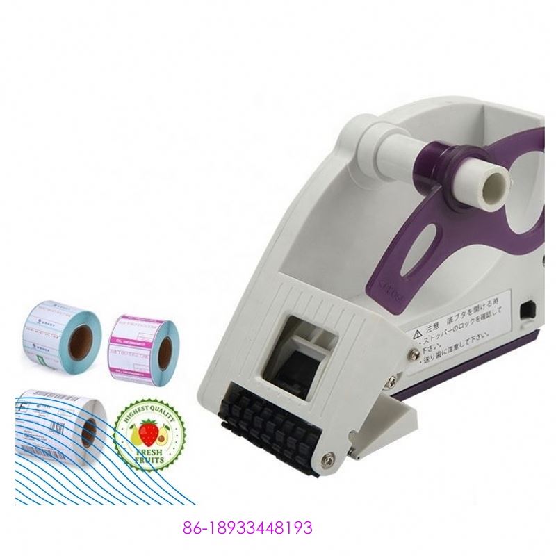 Semi Automatic Round Bottle Hand Applicator Manual Labeling Printing Sticker Machine