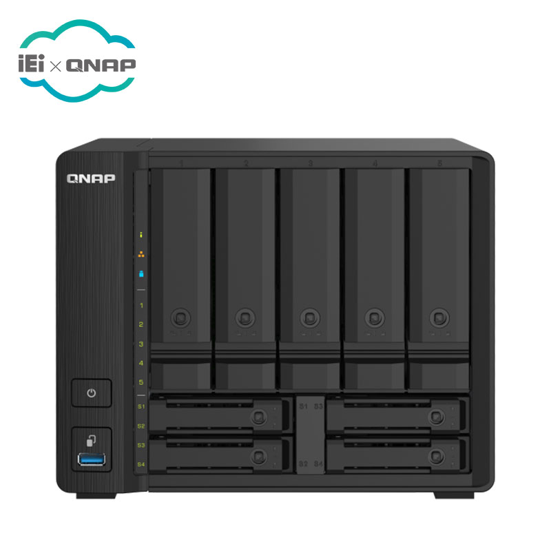 Сетевое хранилище TS-932PX компактный 9-bay NAS с 10GbE для программирования в производственных условиях + и 2.5GbE для плавного файл приложений